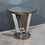 Walnut mirror coffee table – 1940