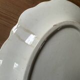 Plat ovale petrus regout modèle orchidée petit