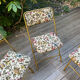 4 Vintage Lafuma Chantazur folding chairs
