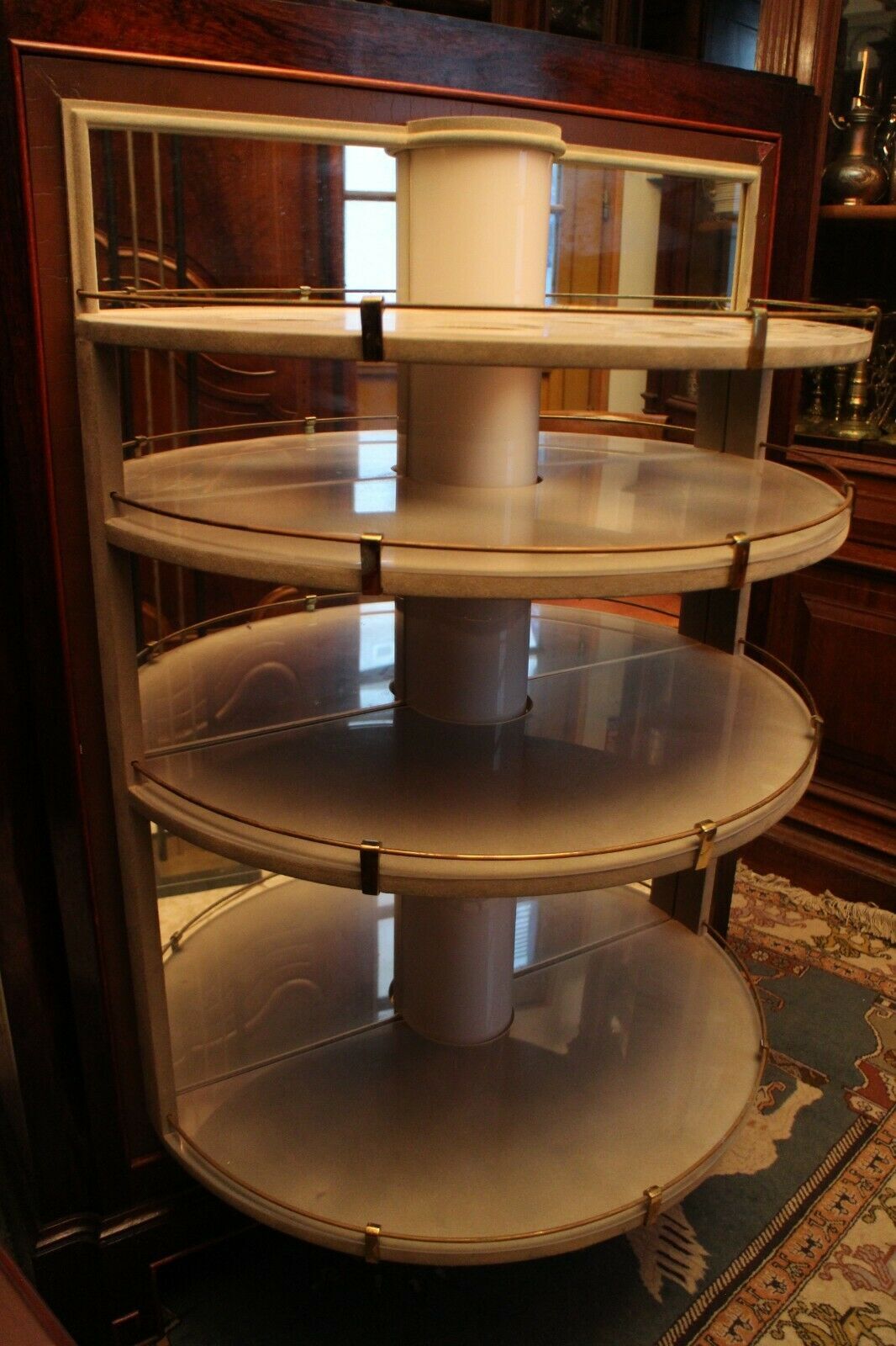 Cabinet in trompe l'oeil furniture bar decorated Far East China