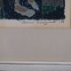 Fabian Lundqvist  (1913-1989), Swedish modern lithograph, 1958,  Framed