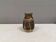 Small ceramic vase with "runny" glaze. Denmark 1980s.