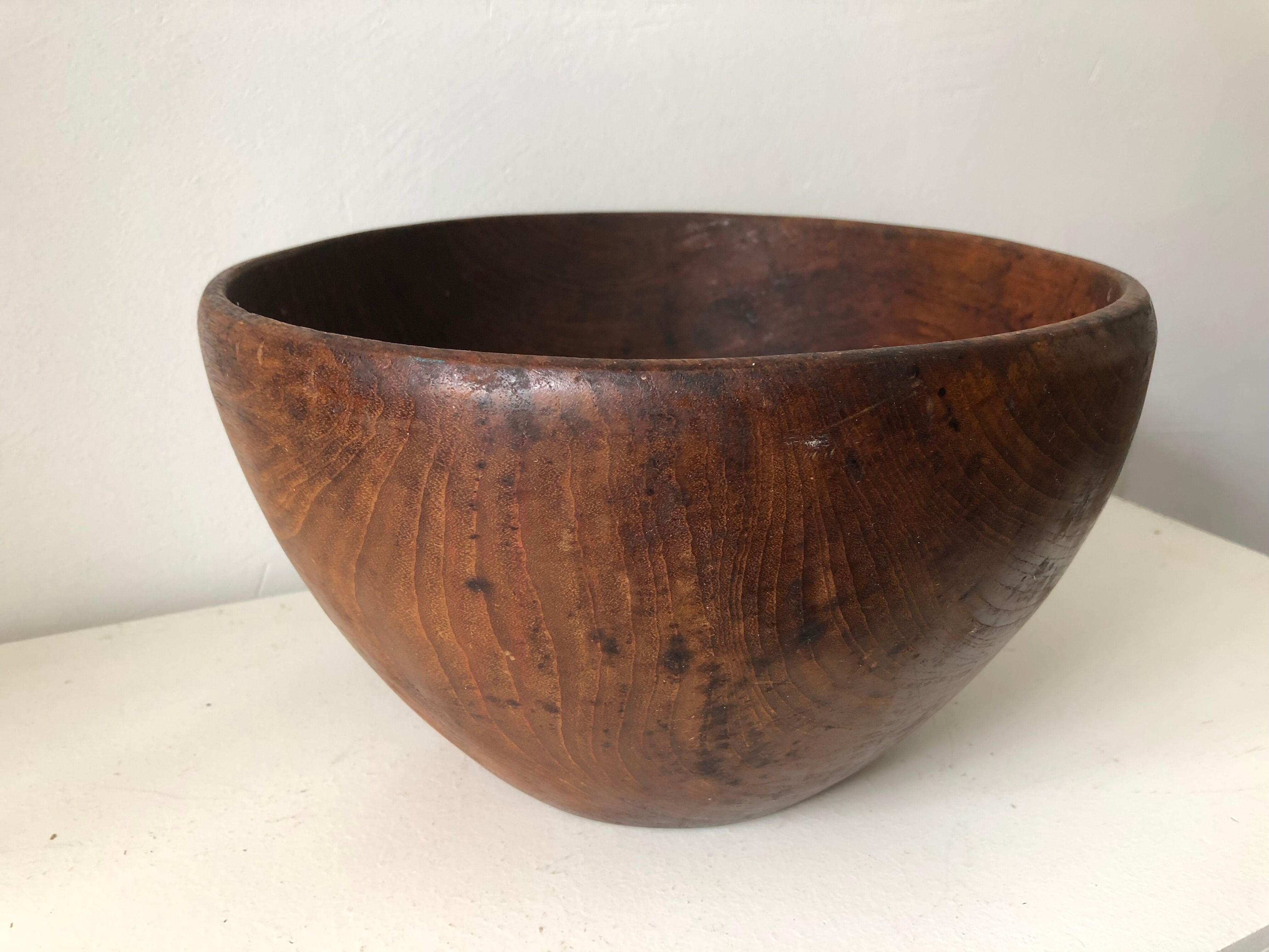 Teak salad bowl