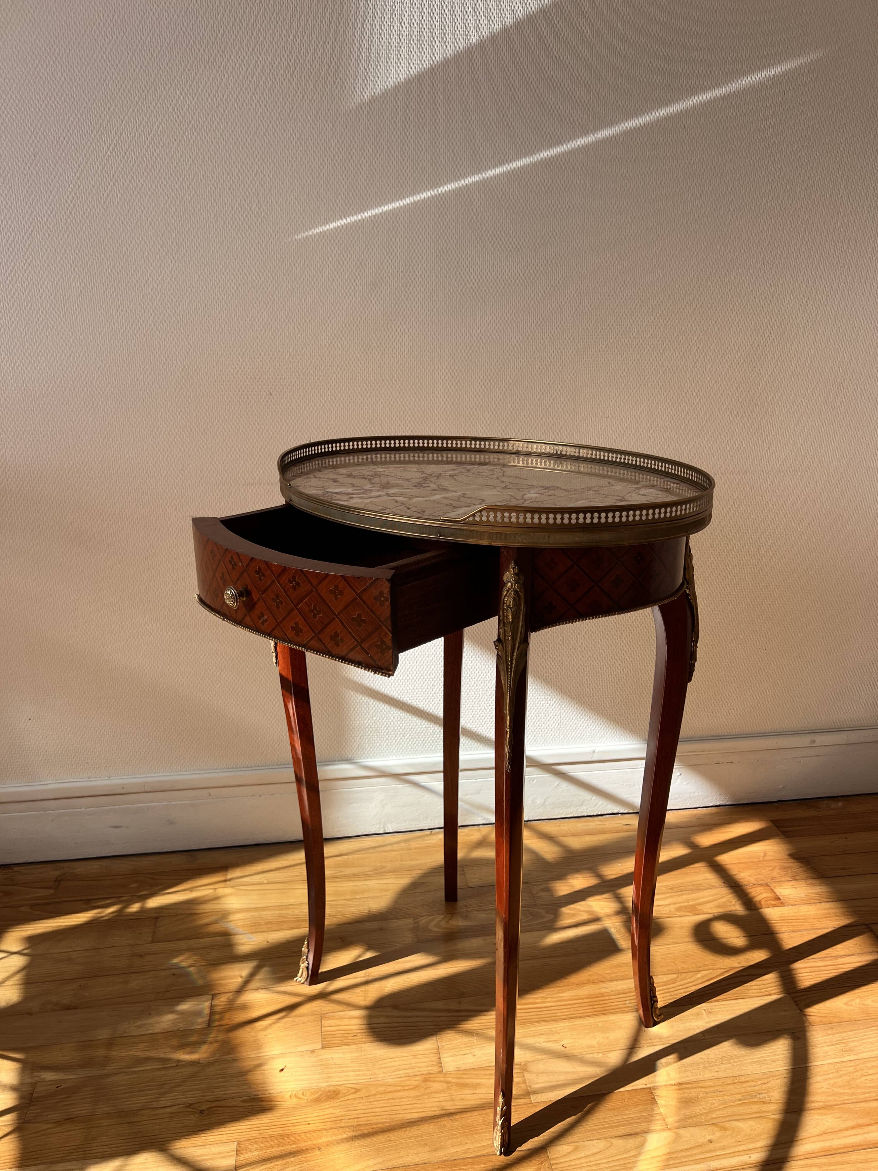 Bouillotte Table Louis XVI - Late 19th Century