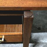 Vintage teak coffee table with drawer from the 60s