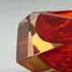 Murano 60s Sommerso Glass Vase - Mid Century Artisanal Vase Seguso Style