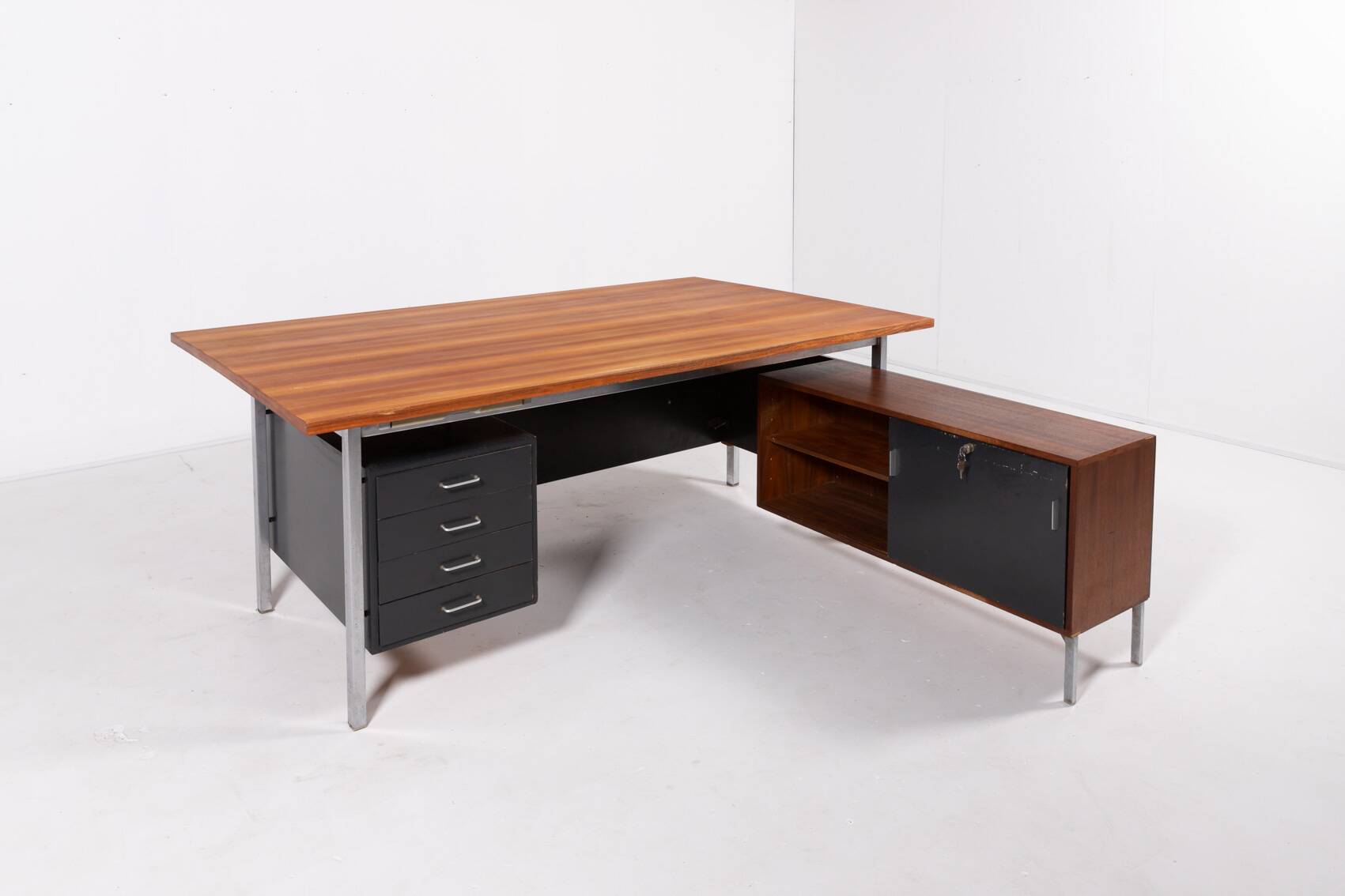 Bureau de direction par Herbert Hirche pour Holzäpfel, Allemagne des années 1950