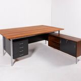 Executive desk by Herbert Hirche for Holzäpfel, 1950’s Germany