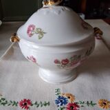 Antique porcelain sweet box from Limoges - William Guérin