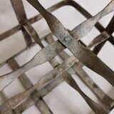 Porte bouteille en zinc ancien