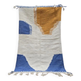 Traditional Moroccan handwoven rug 3x2 m