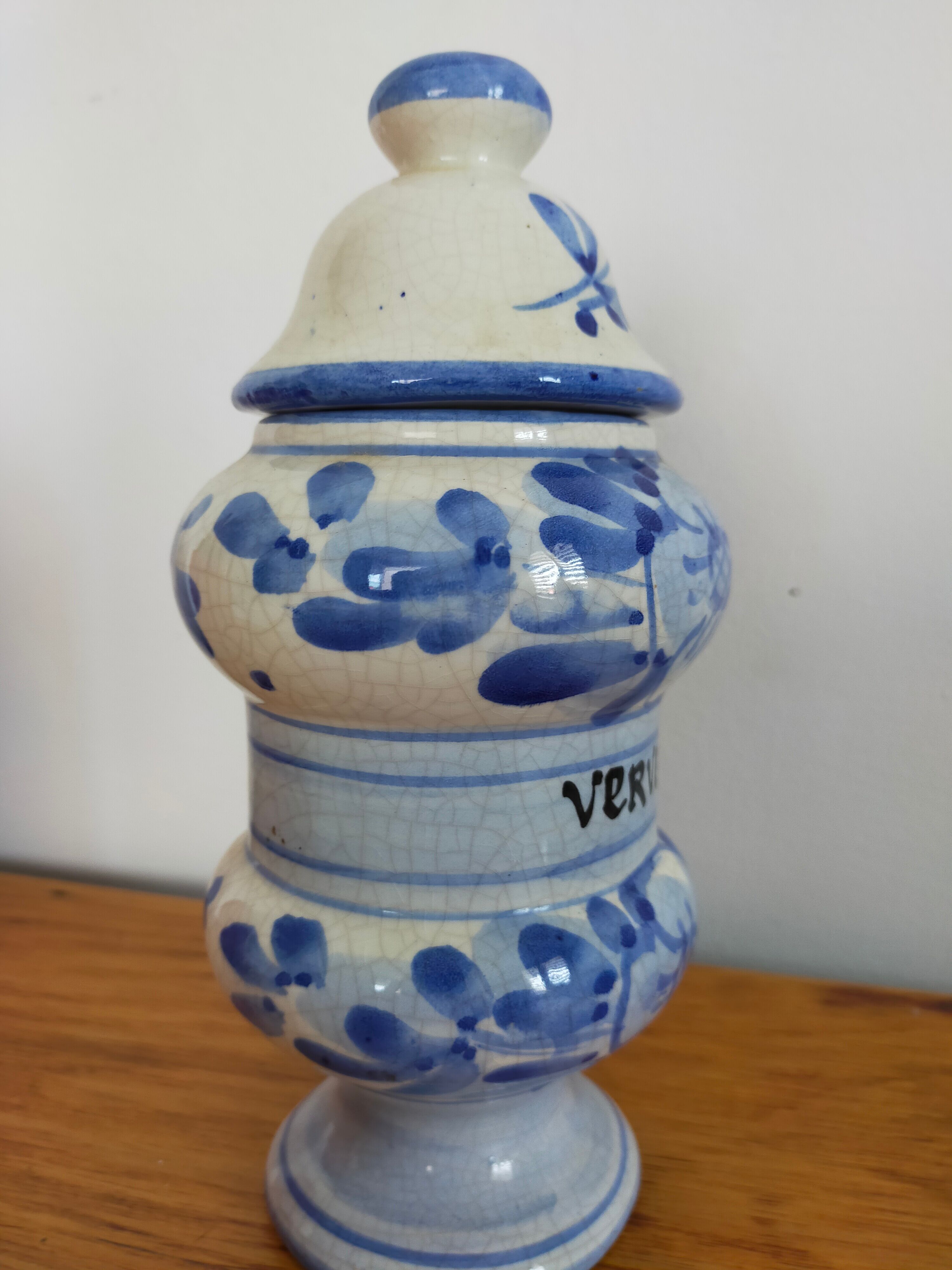 Pharmacy pot apothecary herbalist old vintage curiosity