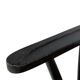 Vintage easy chair with high back and armrest from the 60s