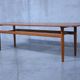 Very large teak coffee table by Kurt Ostervig - Vintage 1960s 1970s