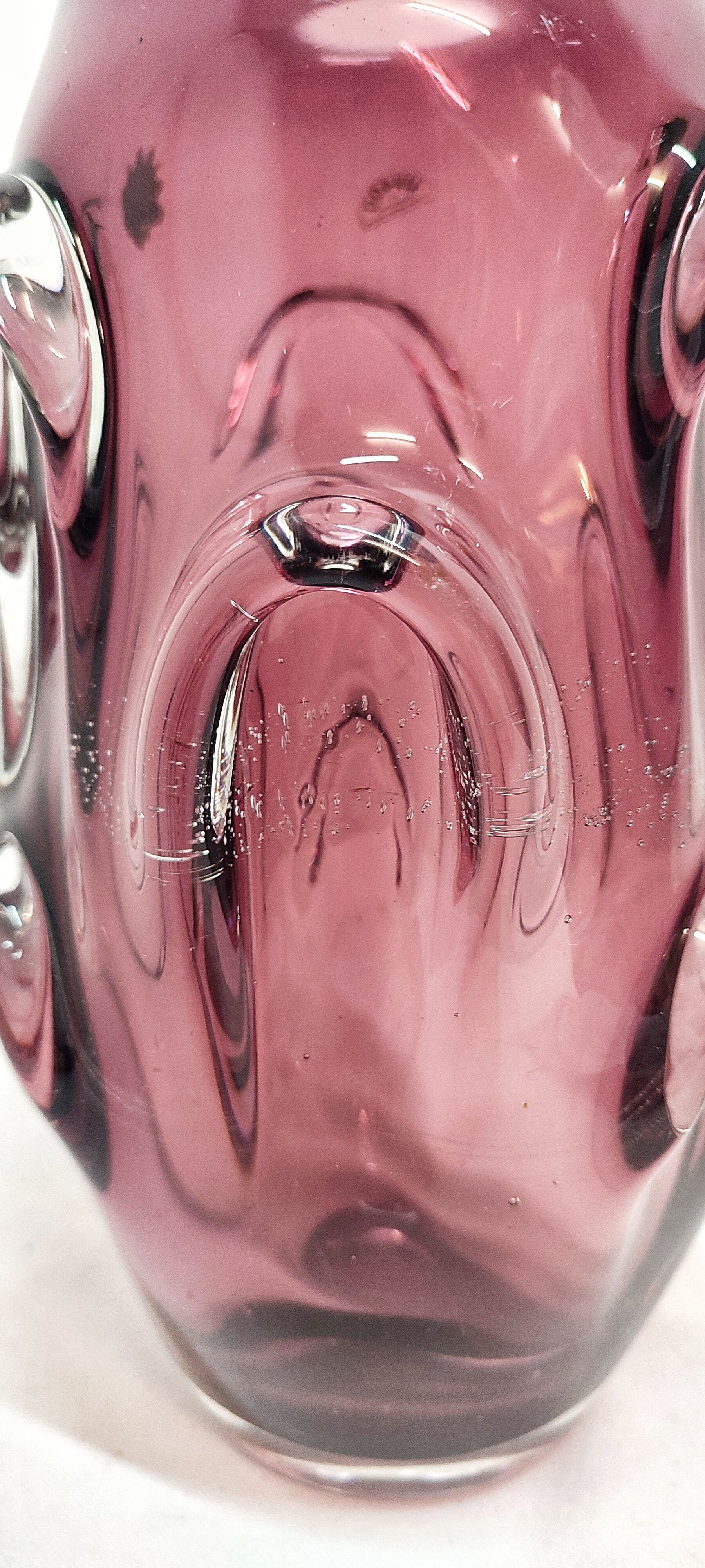 Vase en cristal Allemagne années 1970
