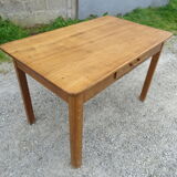 Solid oak farm table 121x73