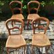Chaises Louis Philippe en cannage