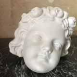 Child's head in biscuit