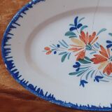 Old Faience dish - Restored in the old style