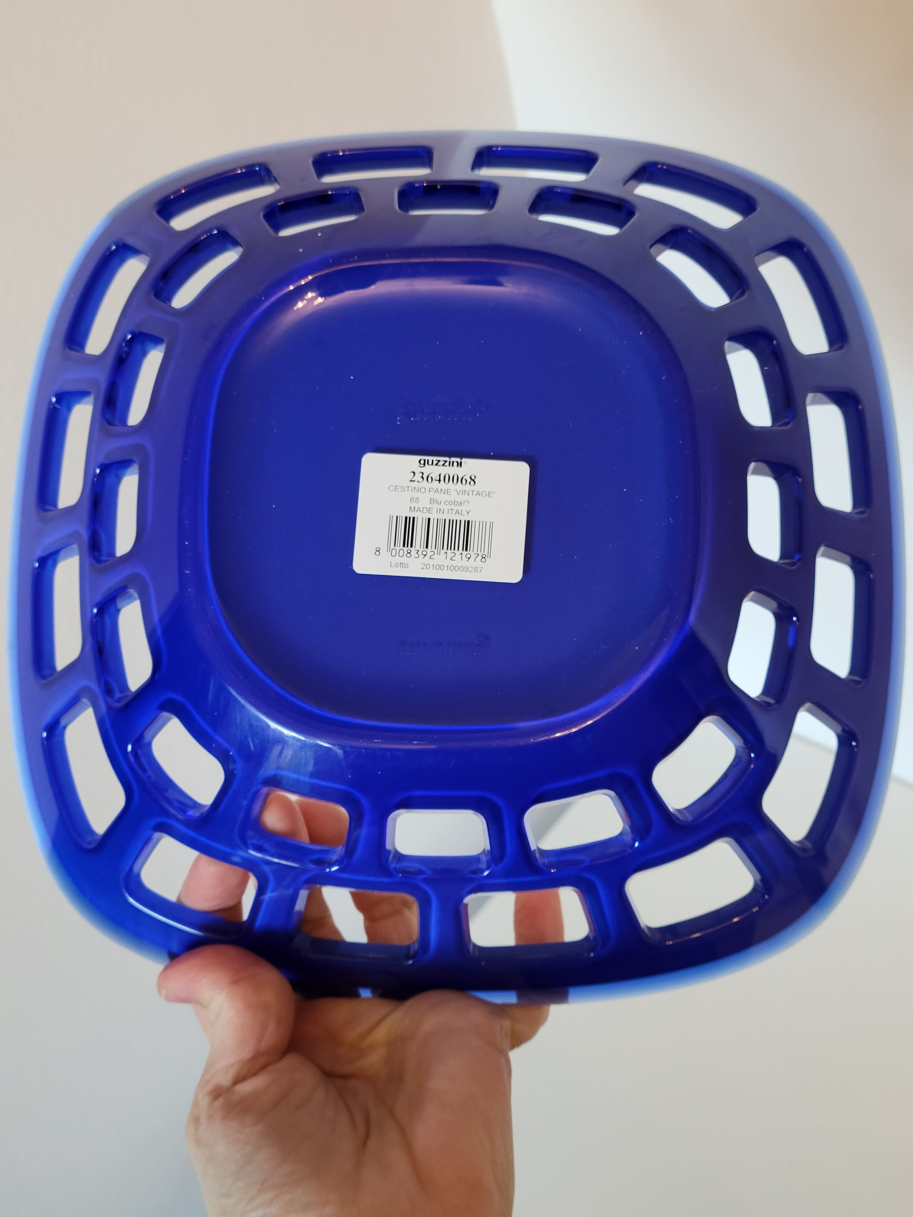 Vintage bread basket and bowl cup Guzzini design Italy