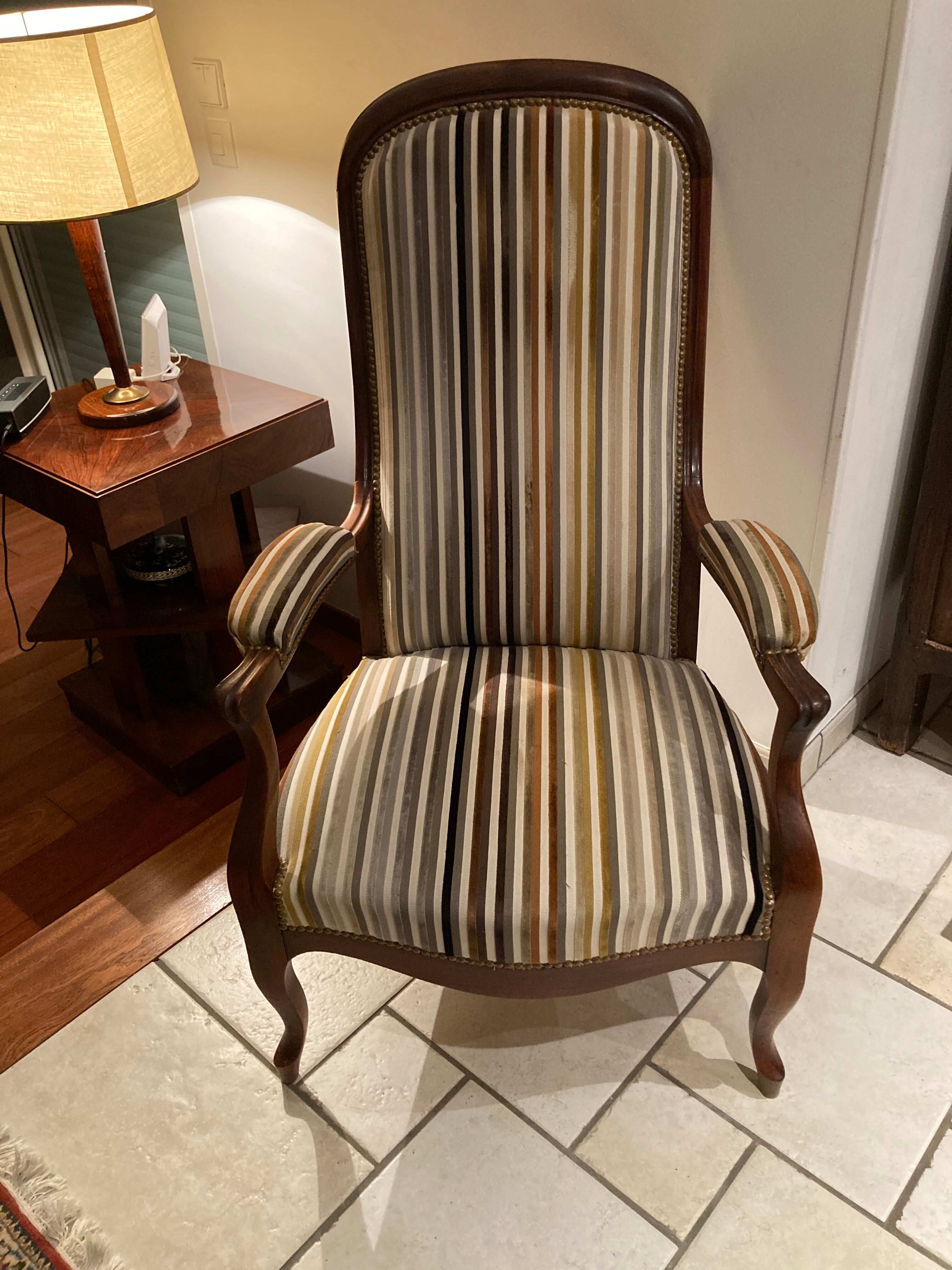Voltaire armchair