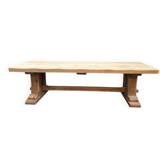 Very large solid oak farmhouse table