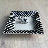 Zebra ashtray