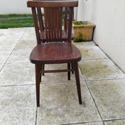 4 chaises bistrot vintage