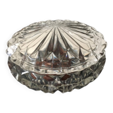 Old worked glass candy box