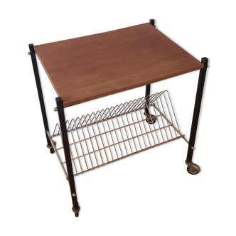 Vintage service with vinyl racks