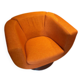 B&B Italia fauteuil design orange vintage / collector