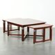 Art Deco design coffee table with extendable parts