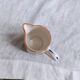 Gien's small pitcher or porcelain milk pot