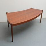 1960s coffeetable in walnut restored