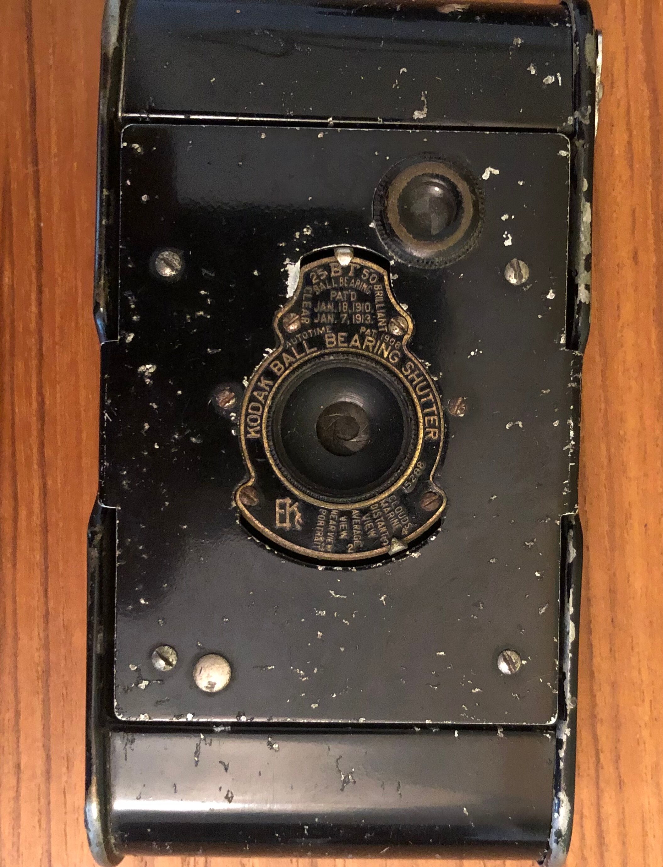 Kodak ball 1913 bellows camera