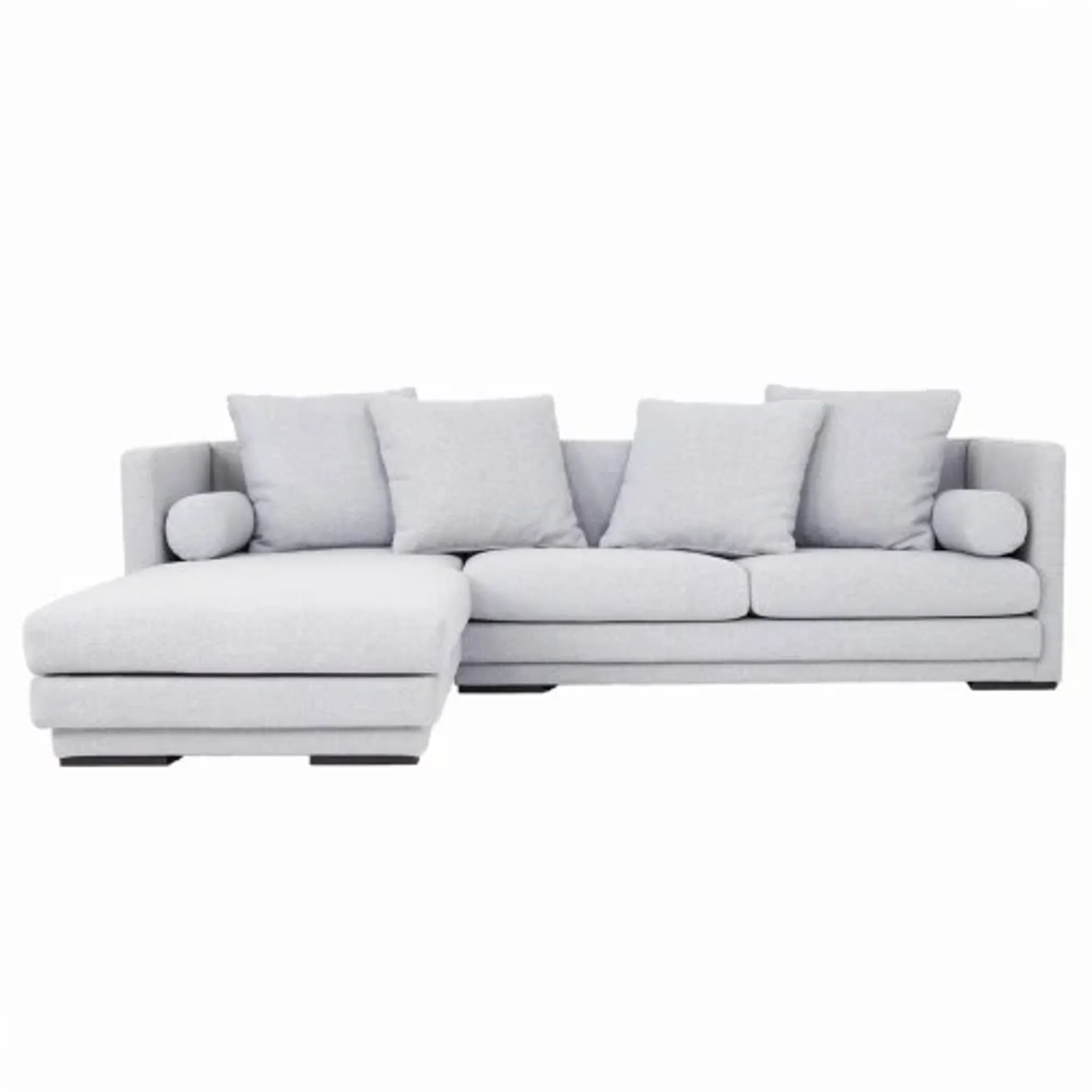 Corner sofa MALMO dove grey, Scandinavian design