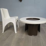 Table et chaise vintage Gilac années 70