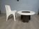 Vintage Gilac table and chair from the 70s