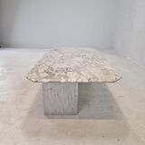 Italian marble coffee table 1970s