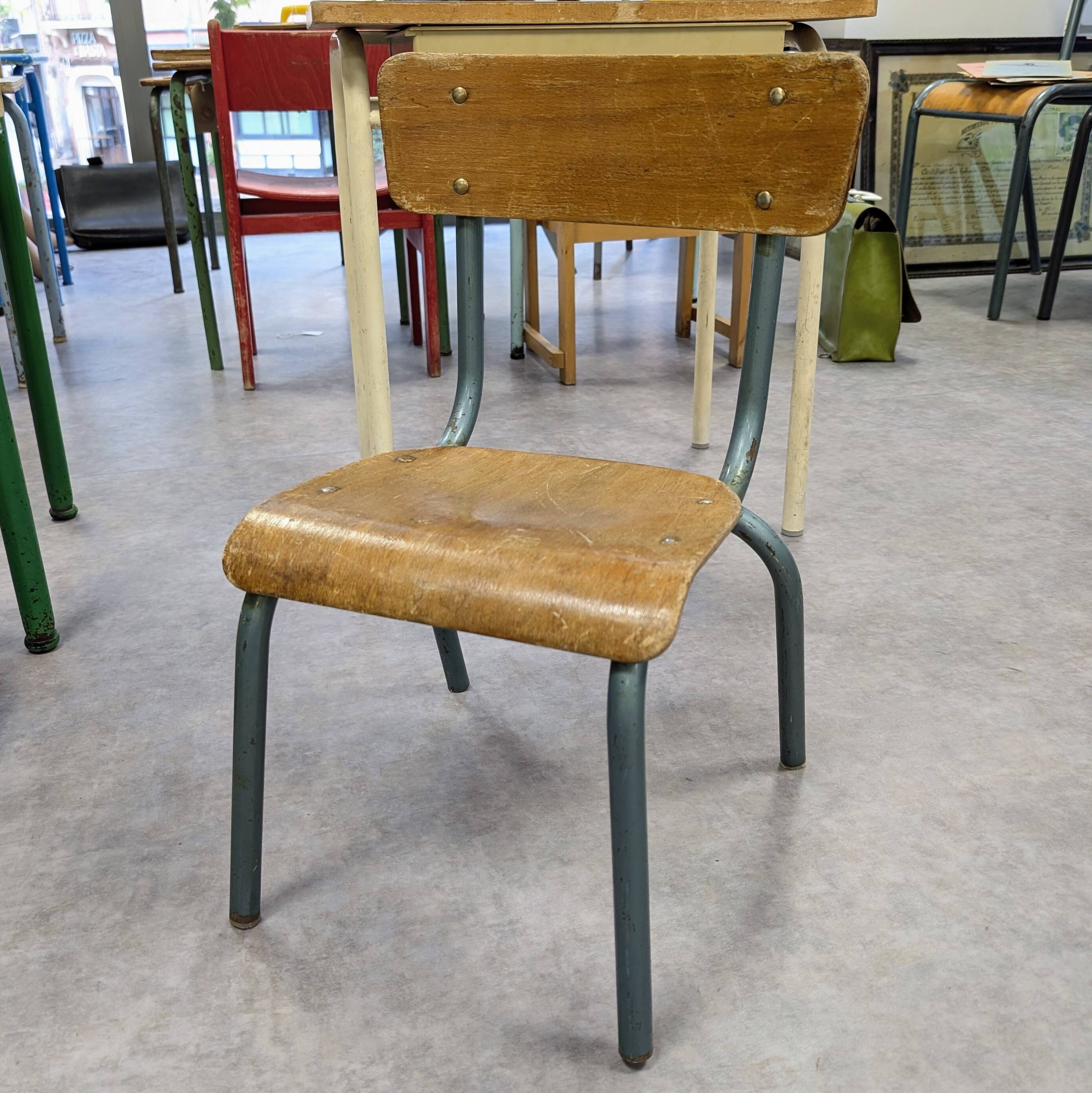 Small vintage school chair