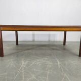 Haslev Wood and Tile Coffee Table by Otto Detlefsen, 1960s