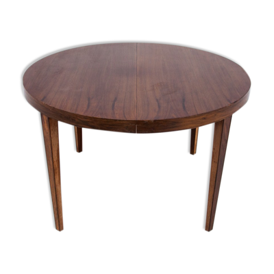 Table en bois de rose, design danois, années 1960