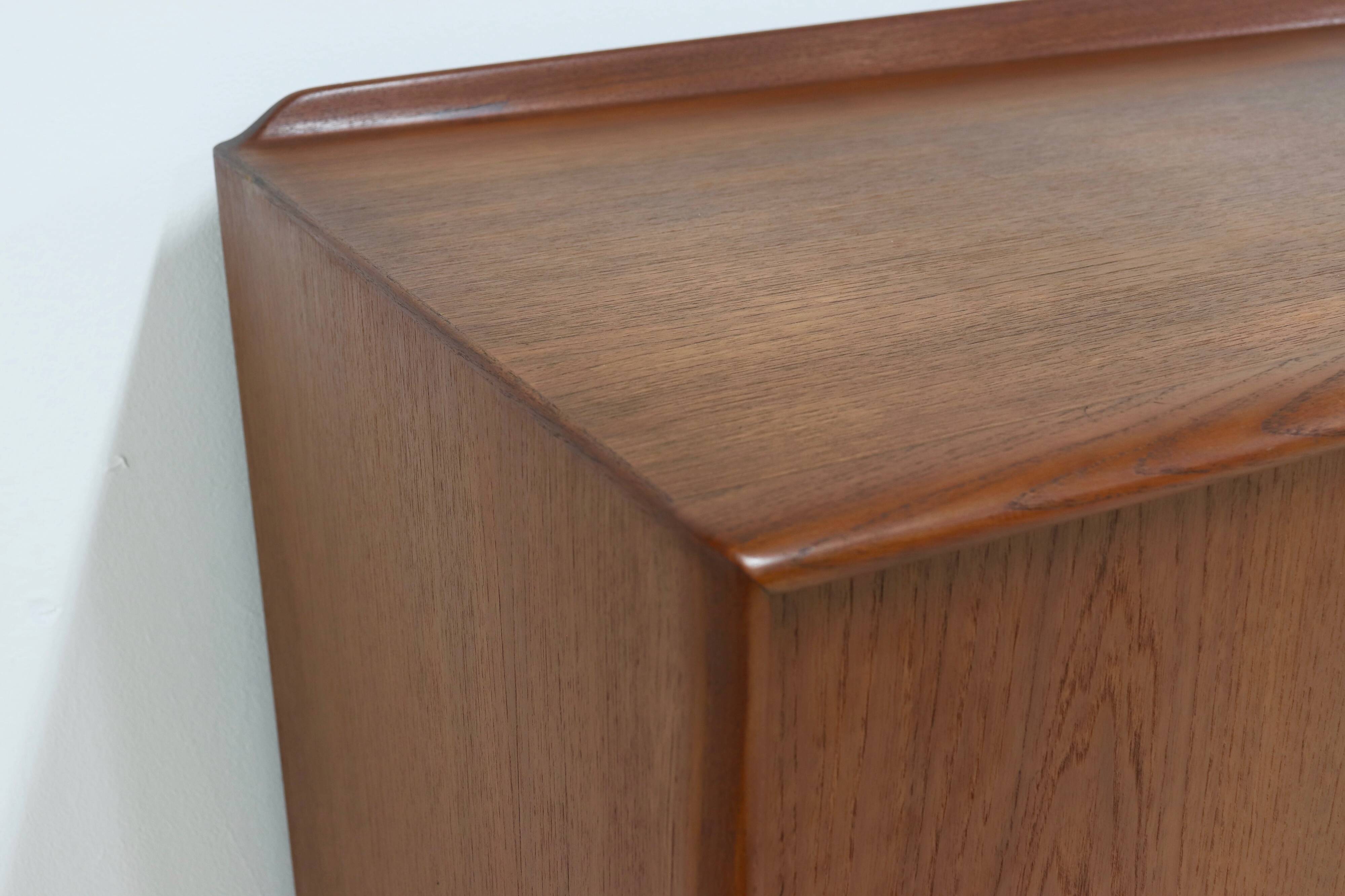 Teak Highboard by Svend Aage Madsen for K. Knudsen & Søn 1950s