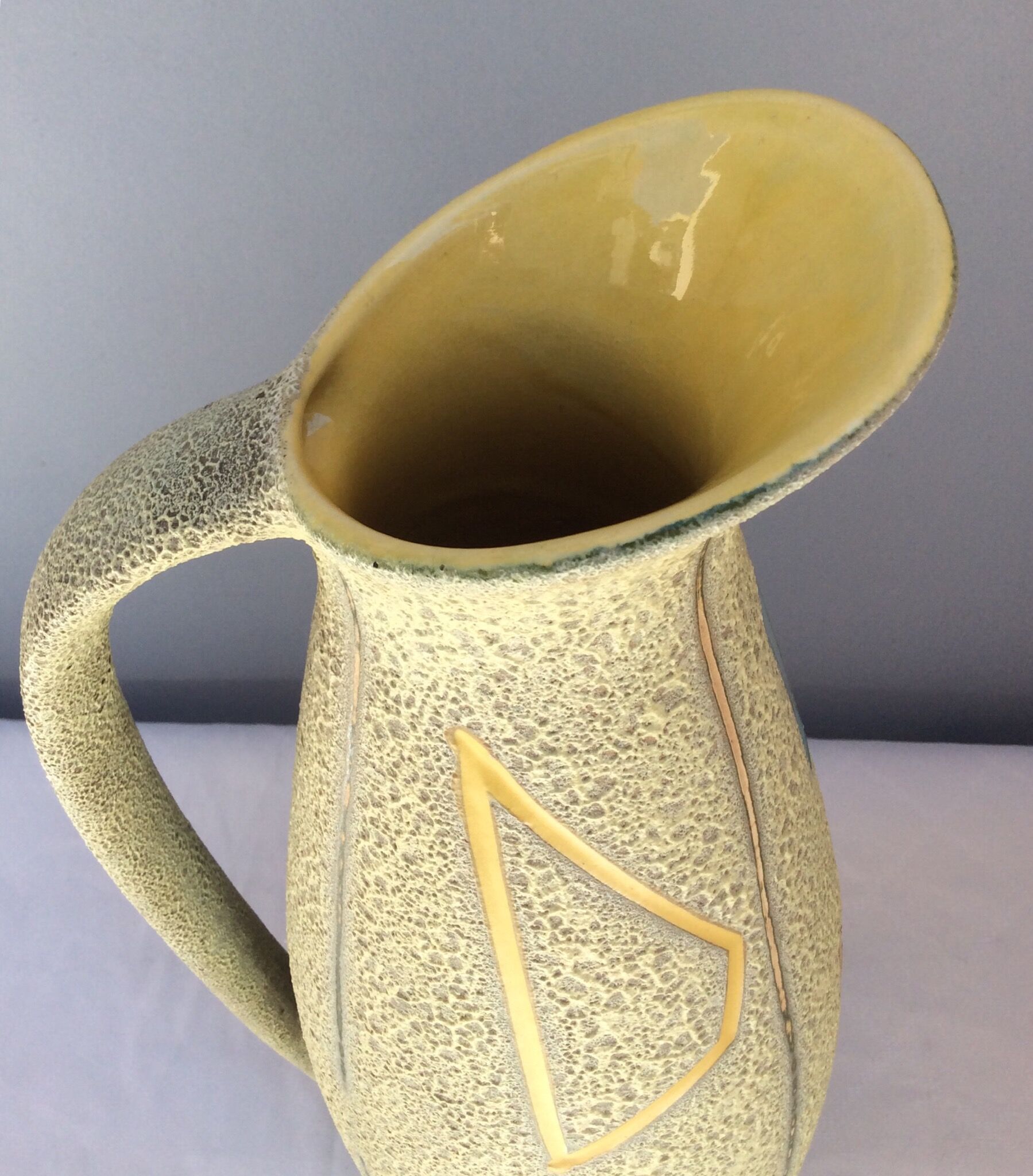 West Germany ceramic vase or pitcher, 1960s