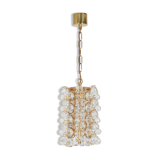 Small golden brass pendant by Christoph Palme, Germany, 1970s.