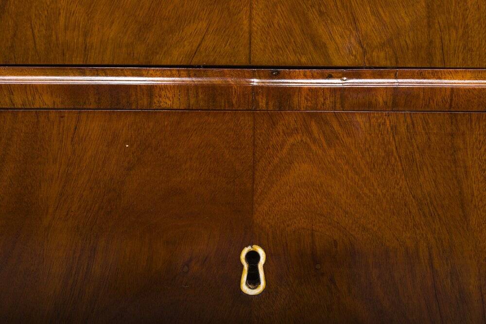 Early 19th century Biedermeier mahogany commodes, 1830s