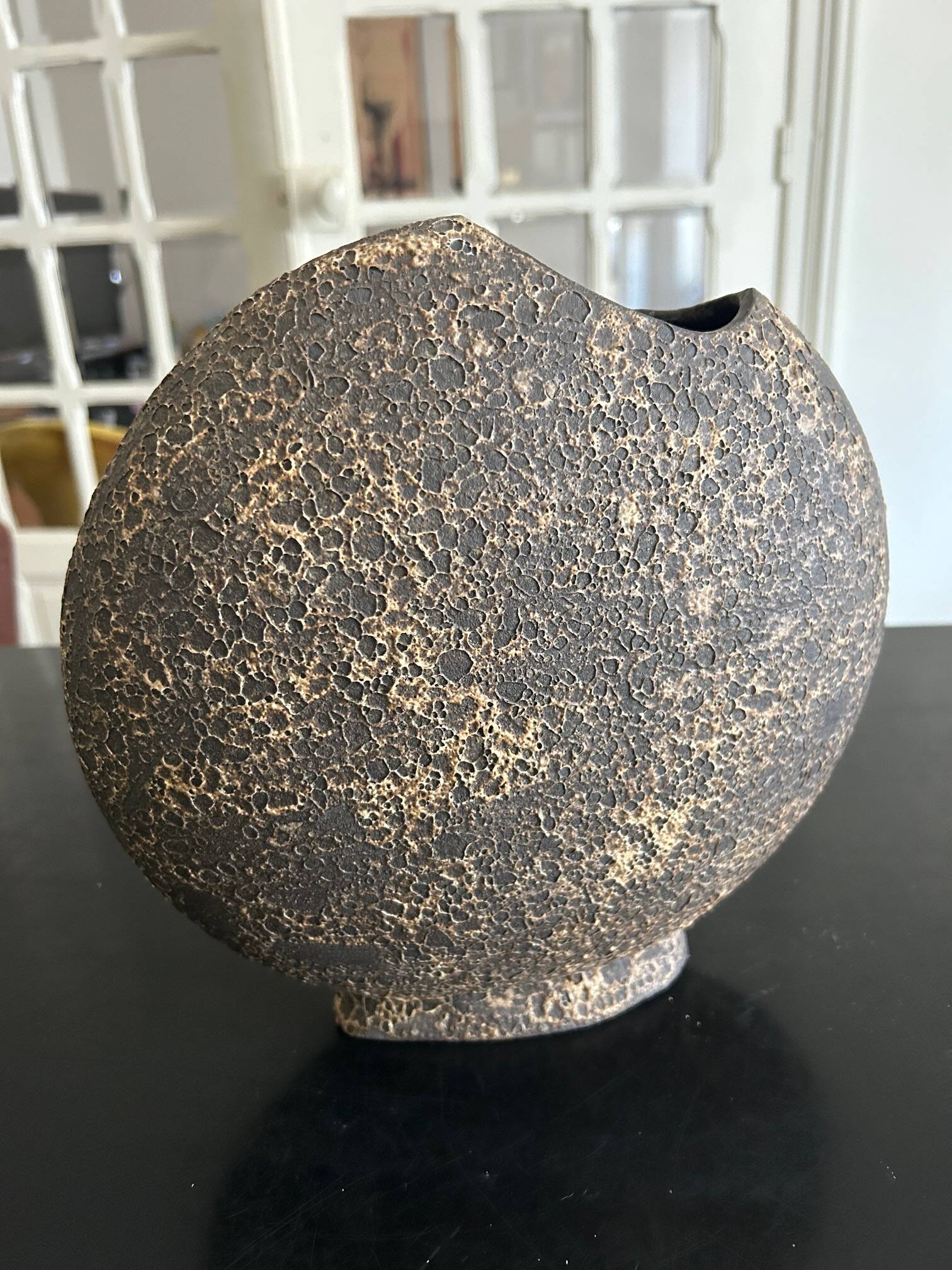 Brutalist vase from the 1970s