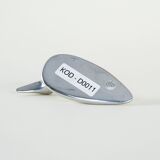 Aluminium sculpture of a duck, Canadian design, 1980s, production: Hoselton