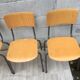 Set of 4 vintage Dutch chairs