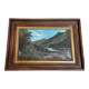 Eugène Mannessier - École de Paris - Paysage Montagne en été - Huile s